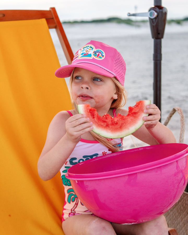 Pura Vida Grom Hat- Pink - Tuck &amp; Char Co.