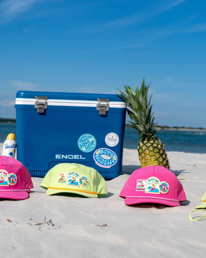 Pura Vida Grom Hat- Pink - Tuck &amp; Char Co.