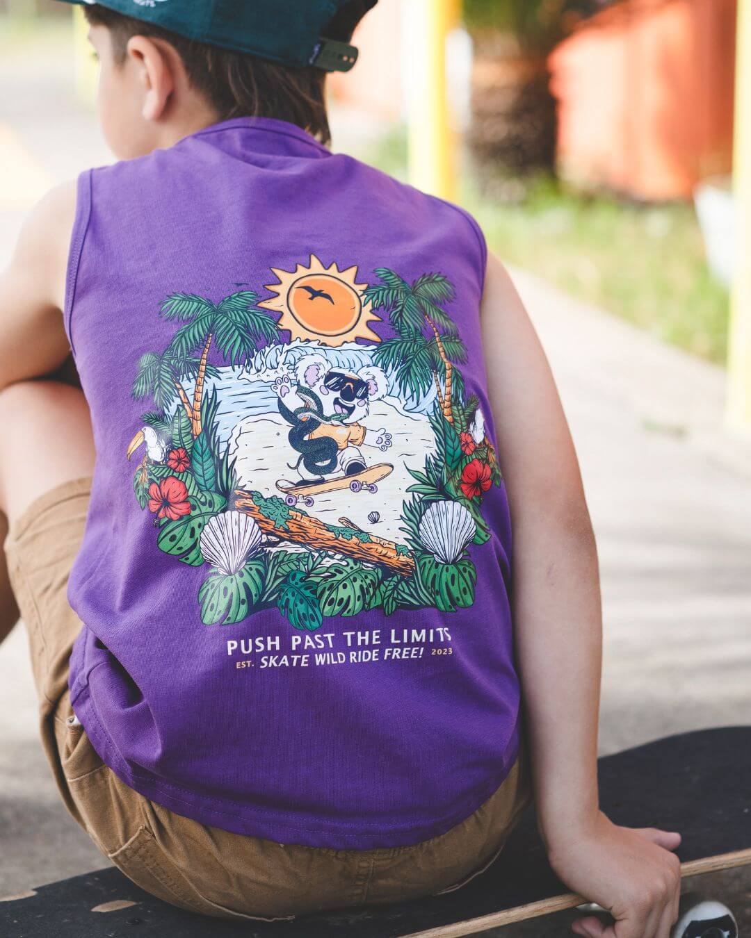 Push Past The Limits Tank Top - Tuck &amp; Char Co.
