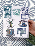Rad Matte Sticker Sheet – Premium Surf & Skate Stickers