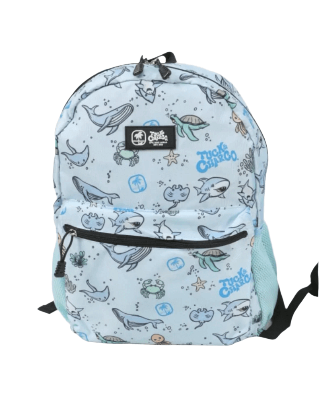 Rad Sea Crew Backpack Standard Size- Blue - Tuck &amp; Char Co.