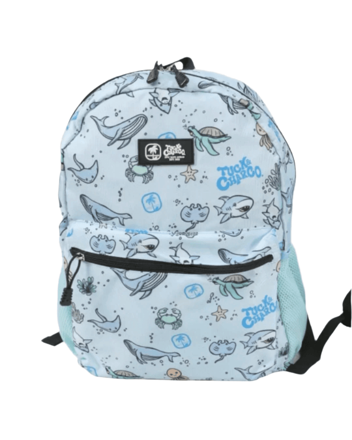 Rad Sea Crew Backpack Standard Size- Blue - Tuck &amp; Char Co.