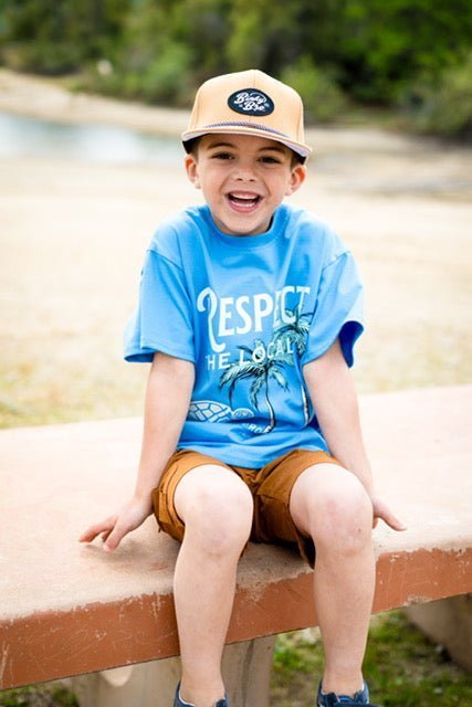 Respect The Locals T-Shirt - Tuck &amp; Char Co.