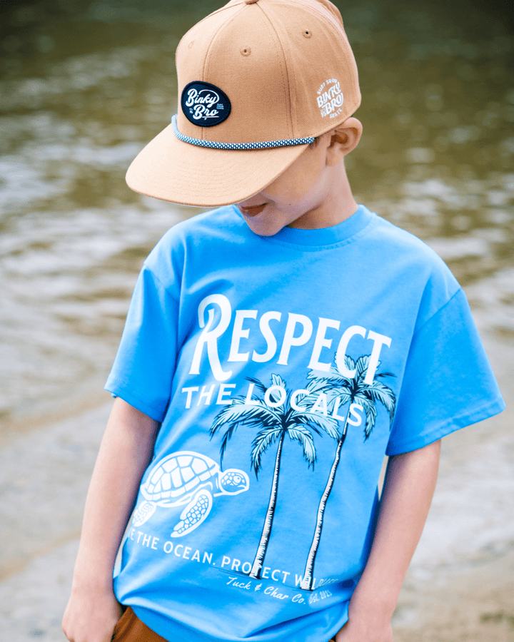 Respect The Locals T-Shirt - Tuck &amp; Char Co.