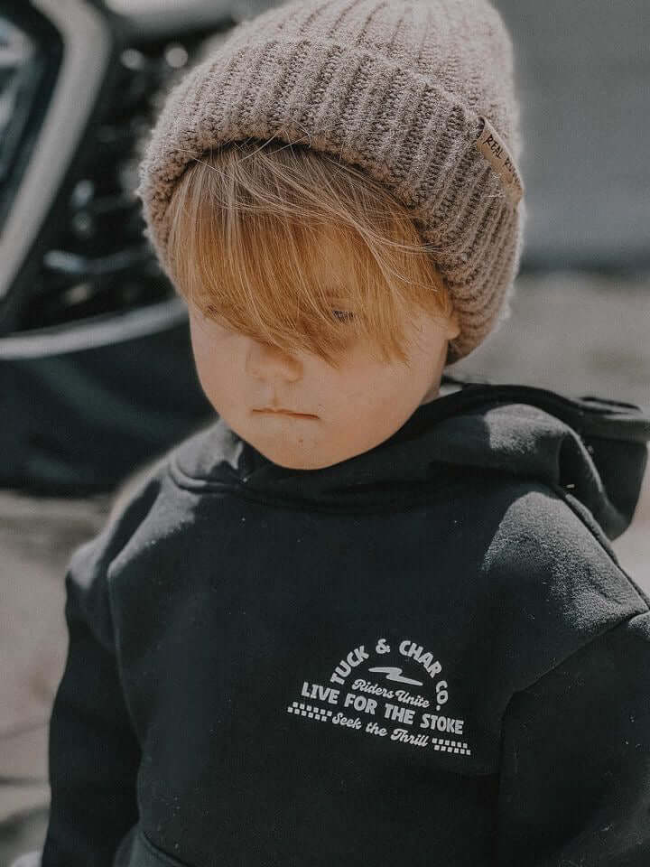Riders Unite: Live for the Stoke (Black) - Tuck &amp; Char Co.