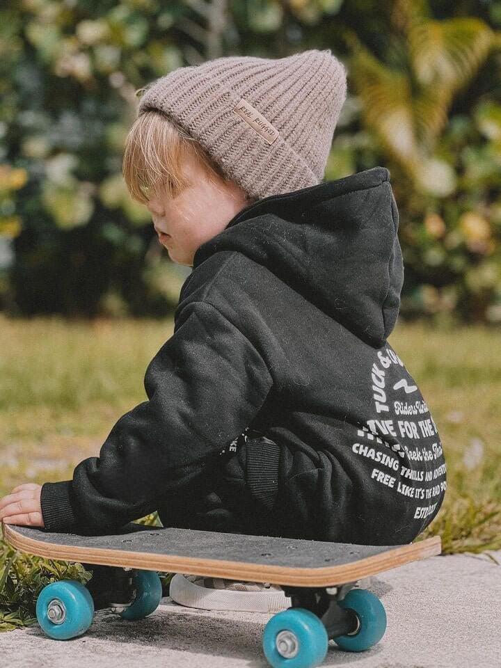 Riders Unite: Live for the Stoke (Black) - Tuck &amp; Char Co.