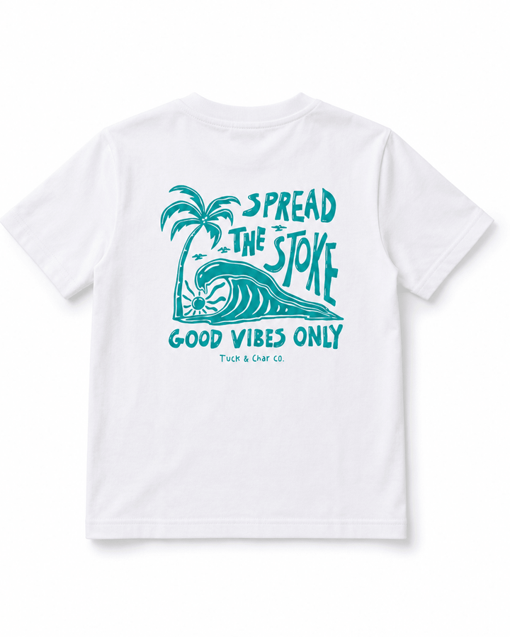 Spread the Stoke T-Shirt - Tuck &amp; Char Co.