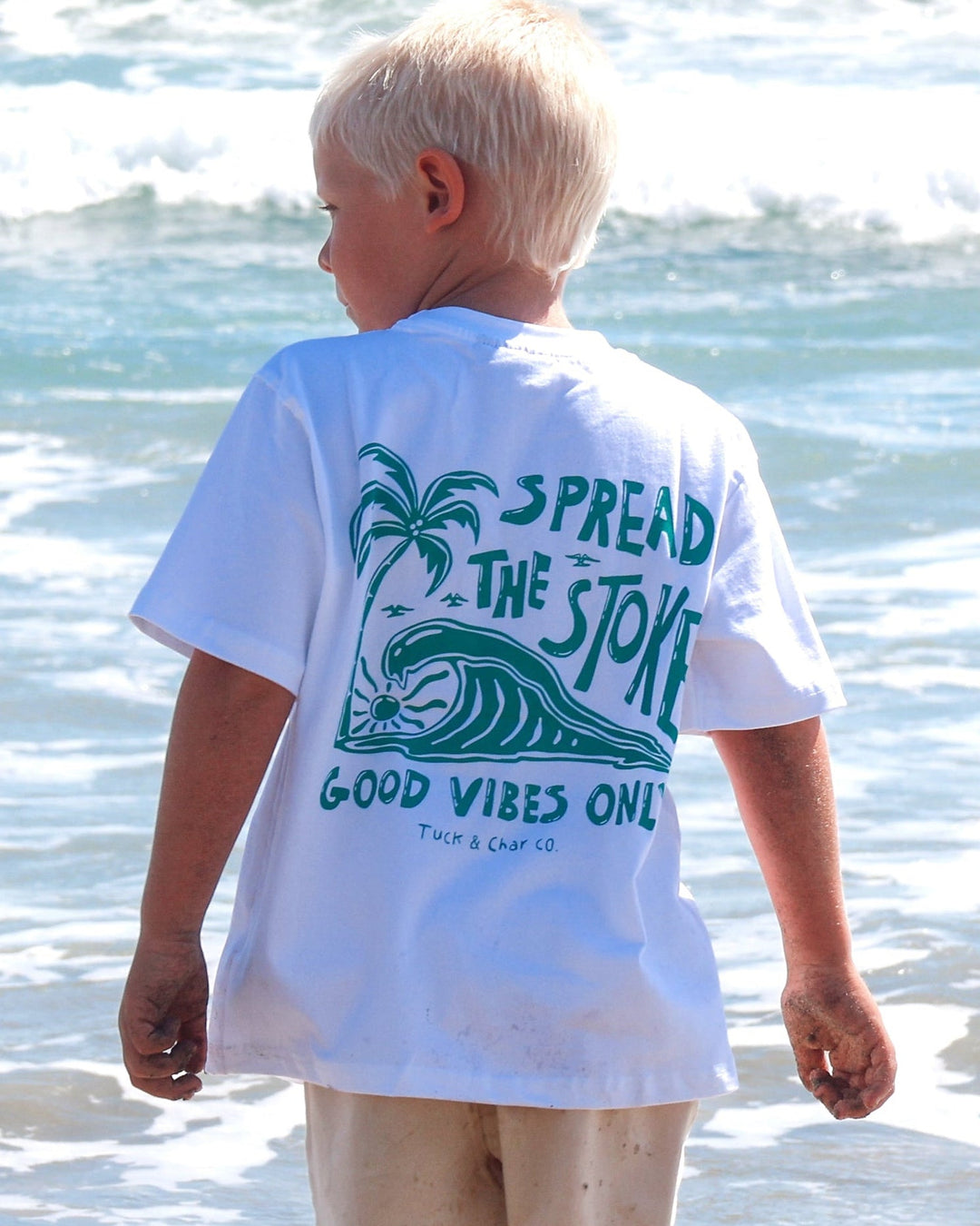 Spread the Stoke T-Shirt - Tuck &amp; Char Co.