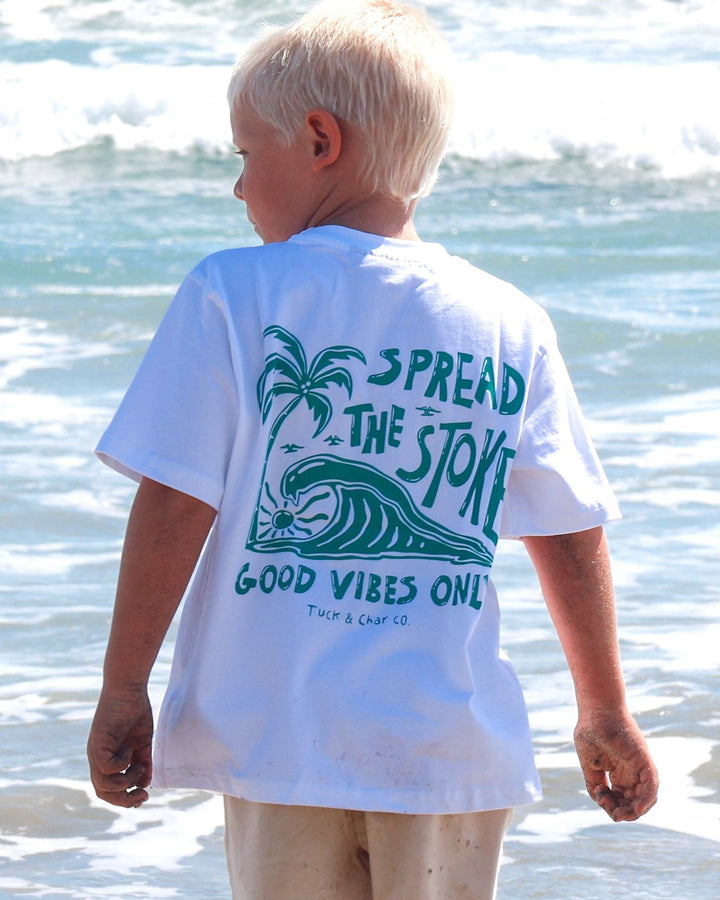 Spread the Stoke T-Shirt - Tuck &amp; Char Co.