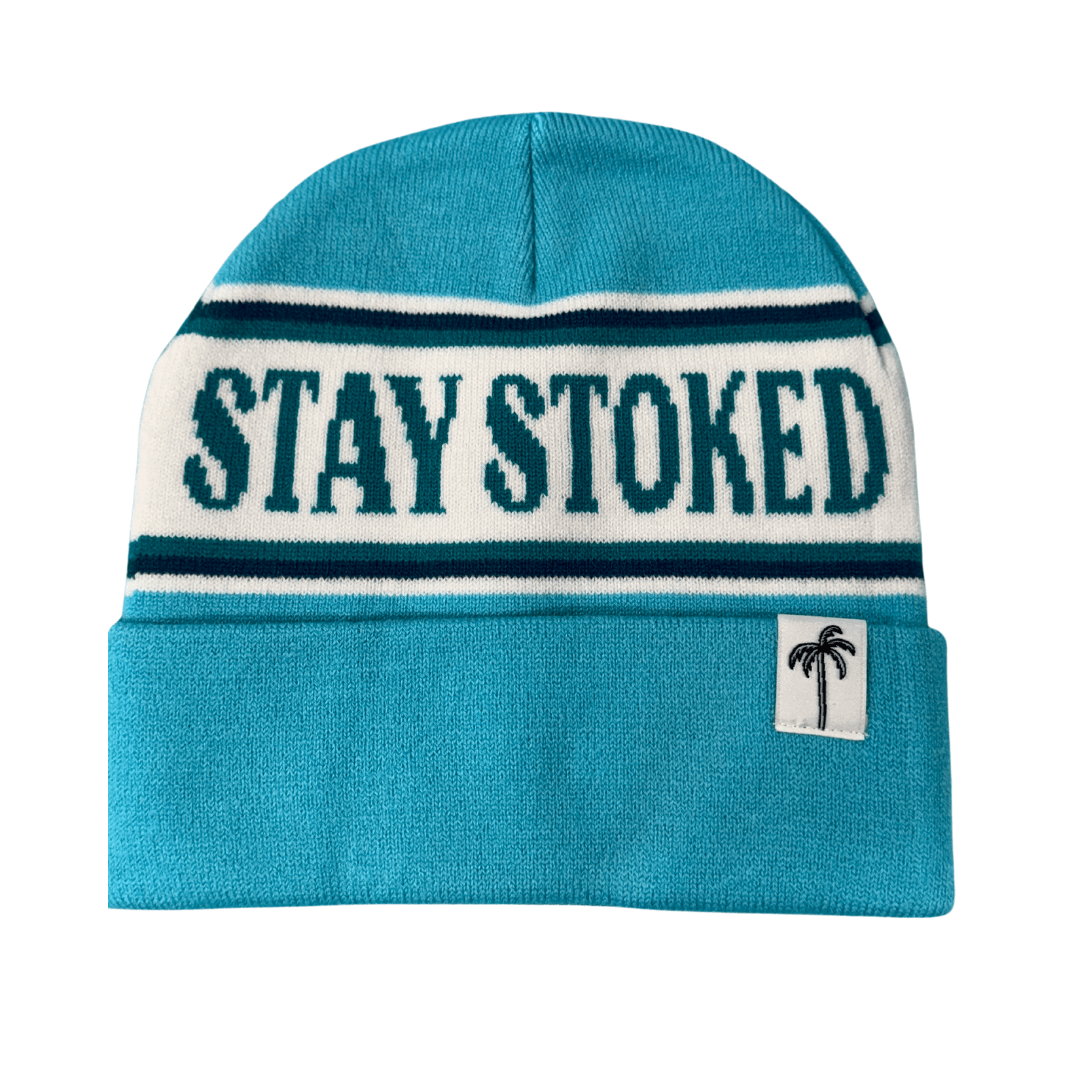 Stay Stoked- Beanie - Tuck &amp; Char Co.