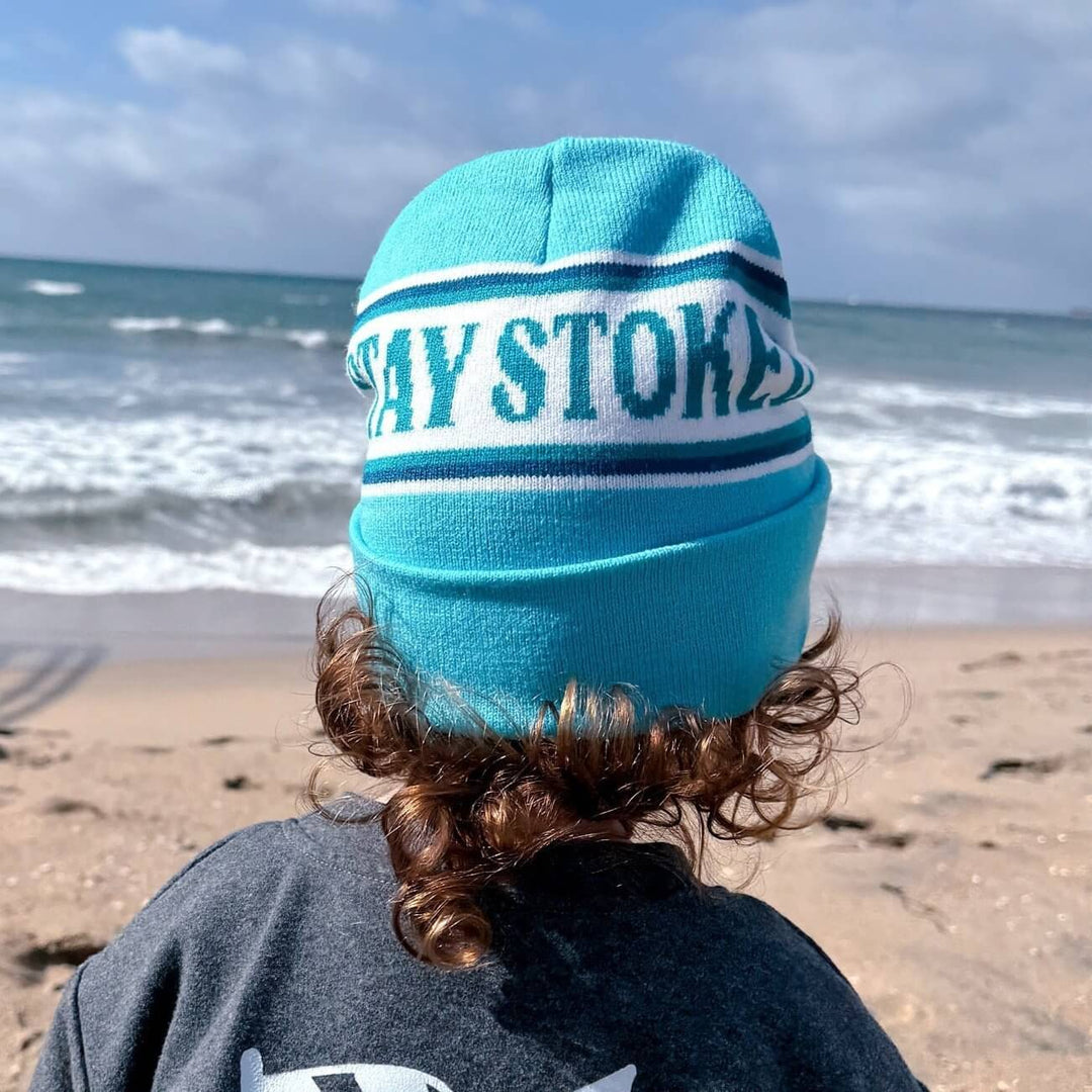 Stay Stoked- Beanie - Tuck &amp; Char Co.