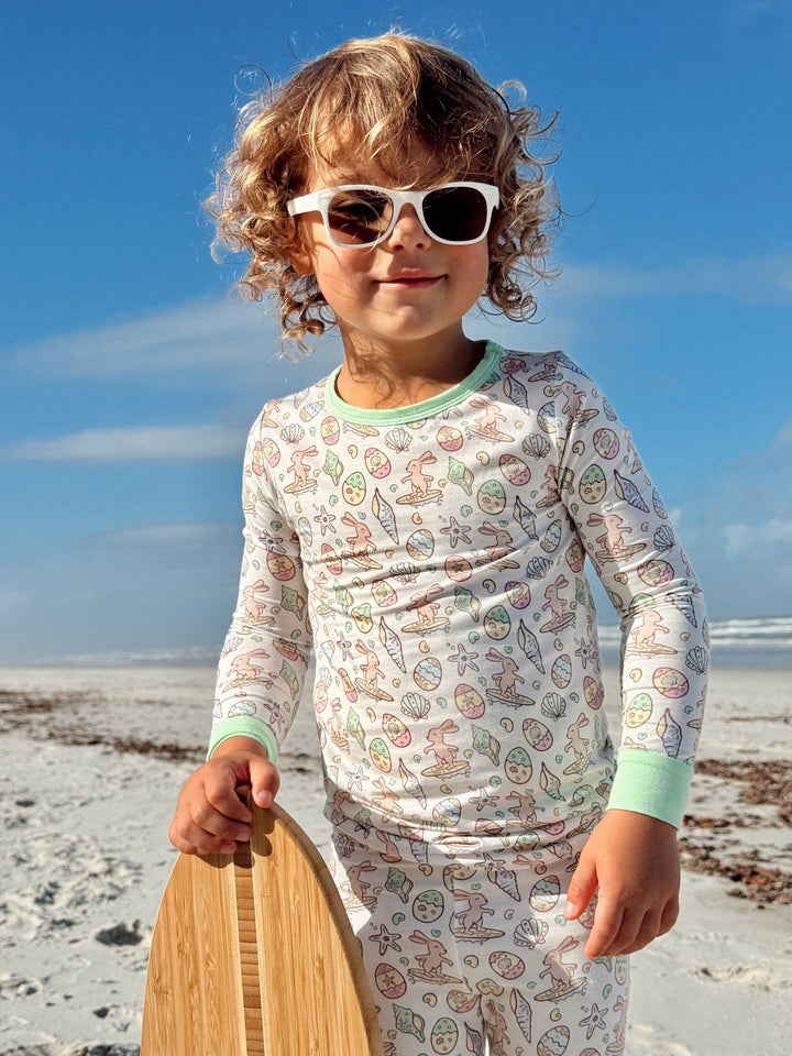 Surfing Bunnies Easter Pajamas - Tuck &amp; Char Co.