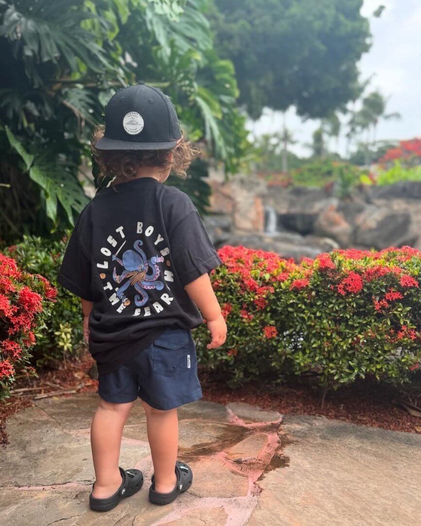 Tiny Shredder Club Snapback- Black - Tuck &amp; Char Co.