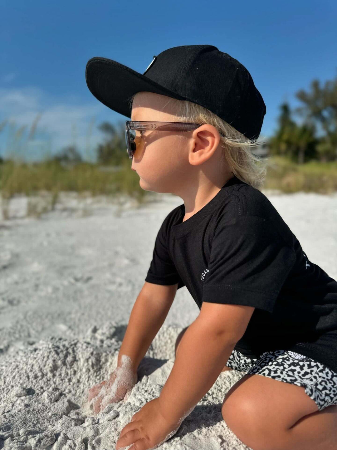Tiny Shredder Club Snapback- Black - Tuck &amp; Char Co.