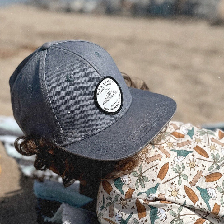 Tiny Shredder Club Snapback - Dusk Navy - Tuck &amp; Char Co.