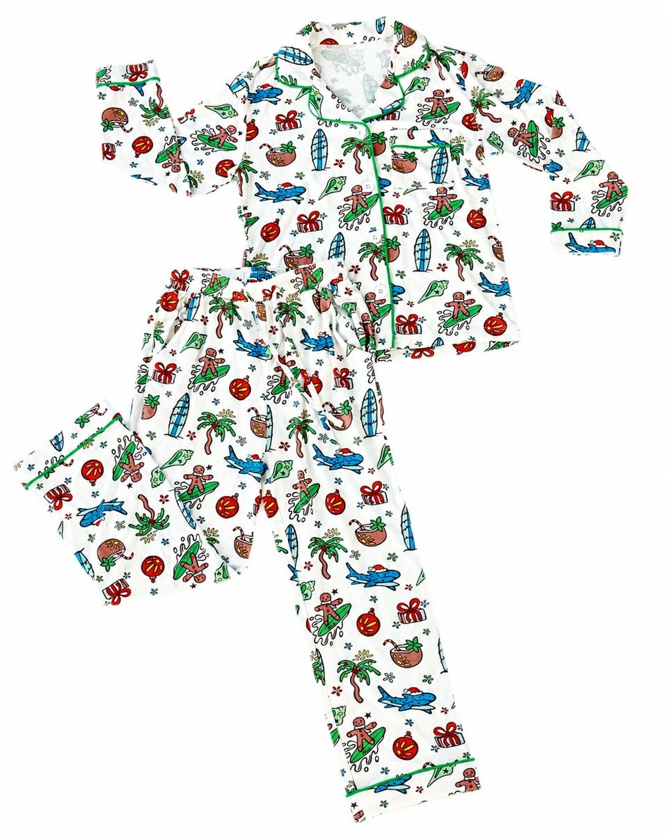 Kids Button-Down Pajamas